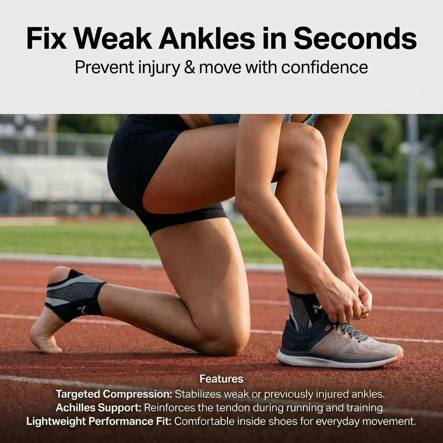 Morthovue Adjustable Ankle Stabilizer